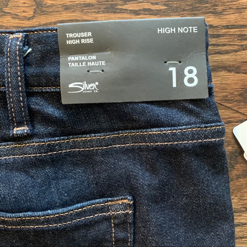 Silver High Note High Rise Trouser Plus size jeans - Picture 10 of 11